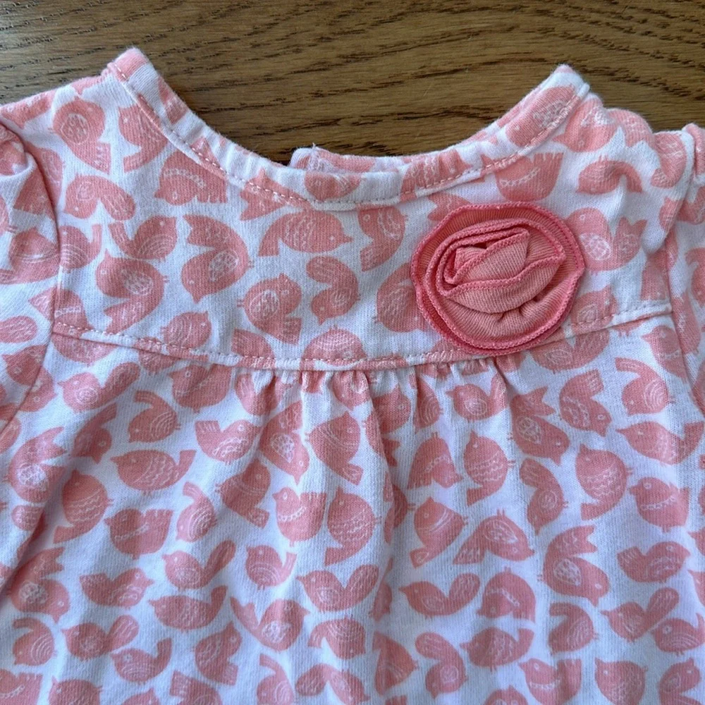 💓 CARTER’S matching set girls size 3 months cardigan shirt pants baby girl